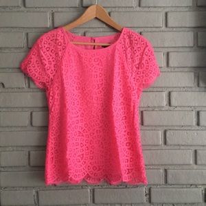 Hot Pink J. Crew Top